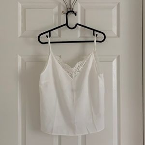 SHEIN WHITE BLOUSE - WORN ONLY ONCE